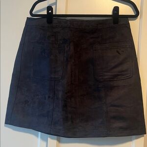 Old Navy suede mini skirt